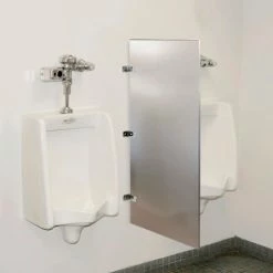 Global Industrial™ Bathroom Stainless Steel Urinal Screen 24 x 42