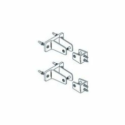 Metpar Mid Panel to Wall and Panel to Pilaster Bracket Kit for Steel Partition