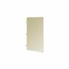 Metpar Plastic Laminate Urinal Screen - 24" W x 42" H Almond 1 Metpar Plastic Laminate Urinal Screen - 24" W x 42" H Almond -Restroom Partitions Sales 30536467