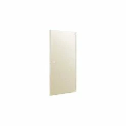 Metpar Plastic Laminate Outward Swing Partition Door 23-3/5" W Almond