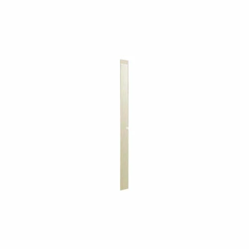 Metpar Plastic Laminate Pilaster with Shoe - 7"x 82" Almond 3 Metpar Plastic Laminate Pilaster with Shoe - 7"x 82" Almond