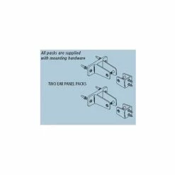 Metpar Mid Panel to Wall and Panel to Pilaster Bracket Kit