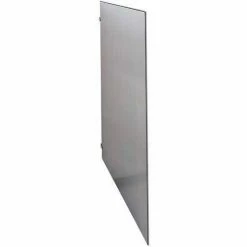 ASI Global Partitions Stainless Steel Partition Panel w/o Brackets - 59-1/2"W Satin