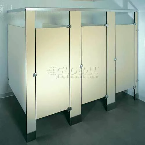 ASI Global Partitions Mid Panel to Wall/Panel to Pilaster Bracket Kit Phenolic - Stainless Stirrup 3 ASI Global Partitions Mid Panel to Wall/Panel to Pilaster Bracket Kit Phenolic - Stainless Stirrup