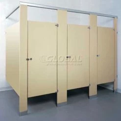 ASI Global Partitions Starter Panel to Wall/Panel to Pilaster Bracket Kit for Steel Partitions-Zamac