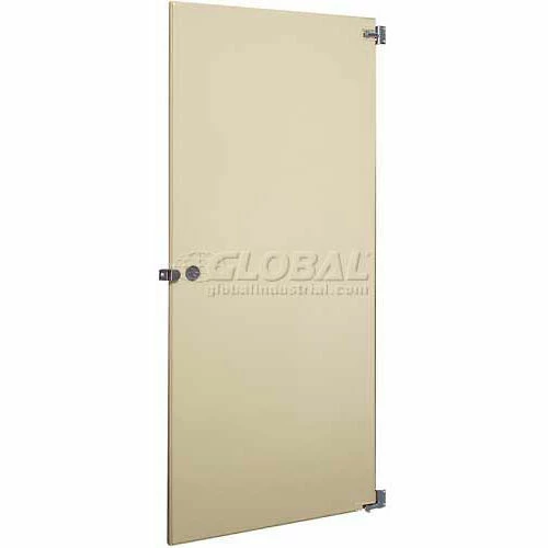 ASI Global Partitions Steel Outward Swing Partition Door w/ Hardware - 26"W Gray 3 ASI Global Partitions Steel Outward Swing Partition Door w/ Hardware - 26"W Gray