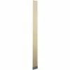 ASI Global Partitions Steel Pilaster w/ Shoe - 24"W x 82"H White -Restroom Partitions Sales GLB 40 91372403 29 WH