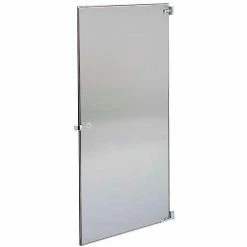 ASI Global Partitions Stainless Steel Outward Swing Partition Door - 24" Satin