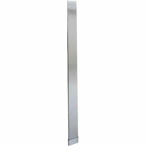 ASI Global Partitions Stainless Steel Pilaster w/ Shoe - 4"W x 82"H Satin 3 ASI Global Partitions Stainless Steel Pilaster w/ Shoe - 4"W x 82"H Satin