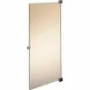 ASI Global Partitions Phenolic Black Core Outward Swing Partition Door w/ Hardware - 36"W Almond -Restroom Partitions Sales GLB 40 9883561 AL