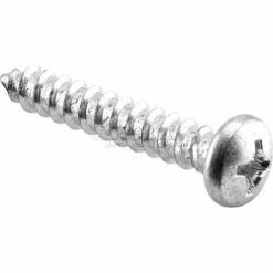 Sentry Supply Phillips Pan Head Screw, #14 X 5/8", Stainless Steel - 642-0418** - Pkg Qty 50