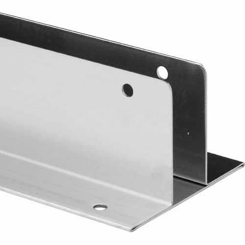 Sentry Supply 2 Ear Wall Bracket, 3/4" x 57", 18Ga., No Welds, St. Stainless Steel - 650-1506 3 Sentry Supply 2 Ear Wall Bracket, 3/4" x 57", 18Ga., No Welds, St. Stainless Steel - 650-1506