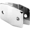 Sentry Supply Alcove Clip, For 1/4" Offset, St. Stainless Steel - 650-4035** - Pkg Qty 2 -Restroom Partitions Sales SSS 650 4035