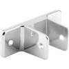 Sentry Supply 2 Ear Wall Bracket, 1-1/4", Mini, Chrome - 650-6377 - Pkg Qty 4 2 Sentry Supply 2 Ear Wall Bracket, 1-1/4", Mini, Chrome - 650-6377 - Pkg Qty 4 -Restroom Partitions Sales SSS 650 6377