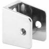 Sentry Supply U Bracket, 1-1/4", X-Long, Chrome - 650-6428 - Pkg Qty 4 -Restroom Partitions Sales SSS 650 6428