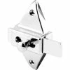 Sentry Supply Slide Latch, 2-3/4" Centers, Chrome - 650-6596 2 Sentry Supply Slide Latch, 2-3/4" Centers, Chrome - 650-6596 -Restroom Partitions Sales SSS 650 6596