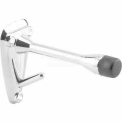 Sentry Supply Hook & Bumper, 3-1/2", Chrome - 650-6632 - Pkg Qty 4