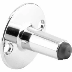 Sentry Supply Door Stop, 2" Projection, Chrome - 650-6638 - Pkg Qty 6