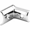 Sentry Supply Alcove Clip, Curved, Chrome - 650-6653 - Pkg Qty 6 2 Sentry Supply Alcove Clip, Curved, Chrome - 650-6653 - Pkg Qty 6 -Restroom Partitions Sales SSS 650 6653