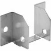 Sentry Supply Headrail Bracket, 3/4", W/Track, St. Stainless Steel - 650-6672 - Pkg Qty 6 -Restroom Partitions Sales SSS 650 6672