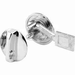 Sentry Supply Concealed Latch, W/Flat Tip Bolt, Chrome - 650-7112 - Pkg Qty 2