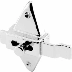 Sentry Supply Slide Latch, 2-3/4" Centers, W/Offset Bar, Chrome - 650-7431 - Pkg Qty 2