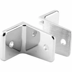 Sentry Supply Two Piece Wall Bracket, Mini, Chrome - 650-8342 - Pkg Qty 2