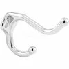 Sentry Supply Coat Hook, Two Prong, Stainless Steel - 650-9537 2 Sentry Supply Coat Hook, Two Prong, Stainless Steel - 650-9537 -Restroom Partitions Sales SSS 650 9537
