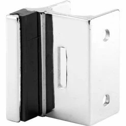 Sentry Supply Strike & Keeper, W/Flat Bar, Chrome - 650-9933 - Pkg Qty 2