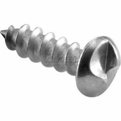 Sentry Supply One Way Screw, #10 X 5/8", Chrome Plated Steel - 651-0358** - Pkg Qty 200