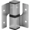 Sentry Supply Square Barrel Hinge Set, LH-In/RH-Out, Stainless Steel - 656-2022 -Restroom Partitions Sales SSS 656 2022