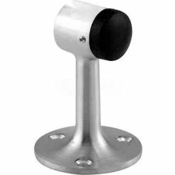 Sentry Supply Door Floor Stop, 2-1/4" Dia, Polished Brass - 658-1019